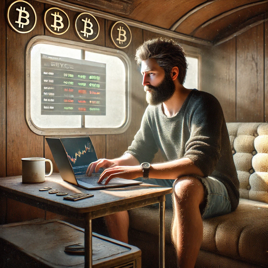 Meet Eric, the trailer park dad who made it big in crypto